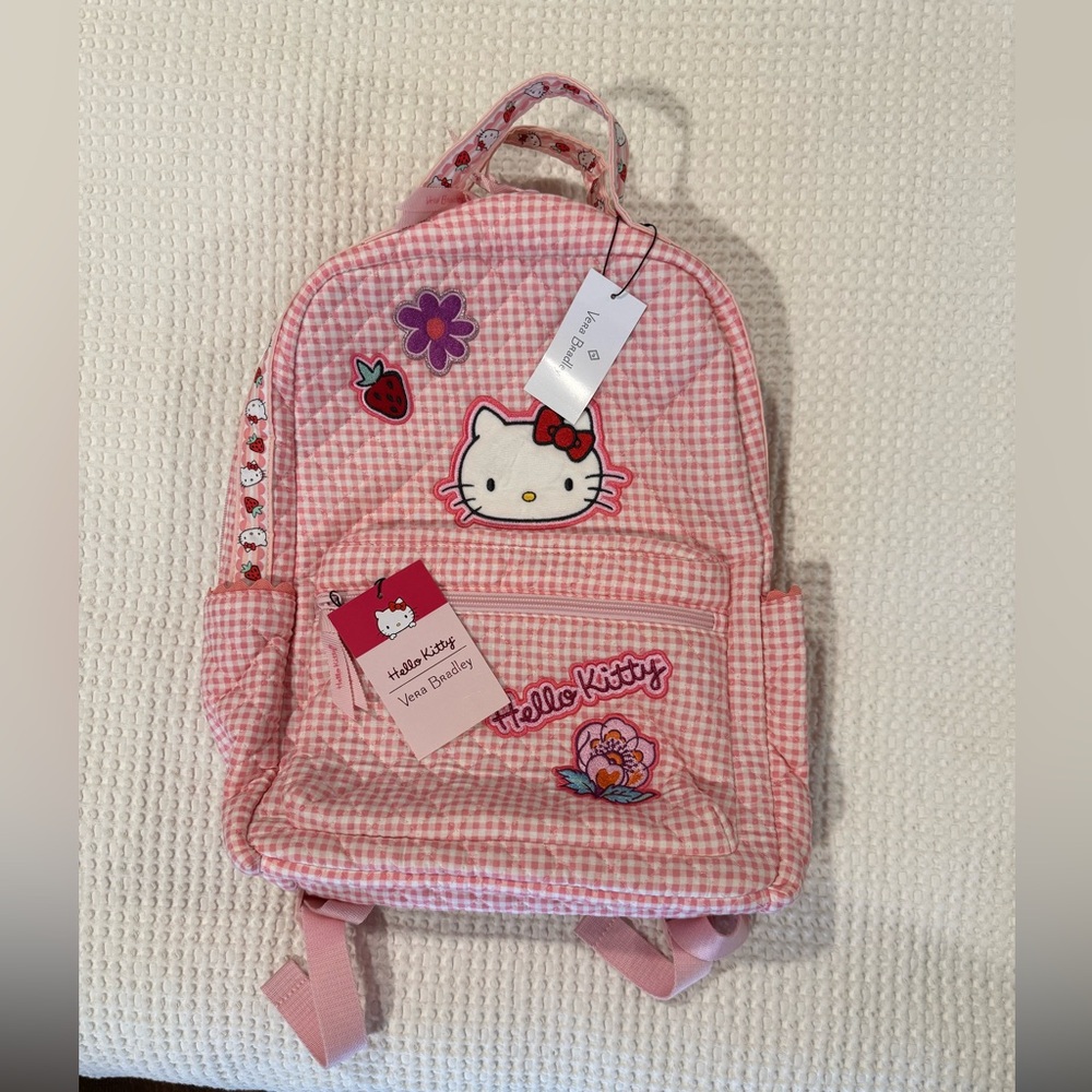 Vera Bradley HELLO KITTY Totepack Backpack - NEW (collector’s item)